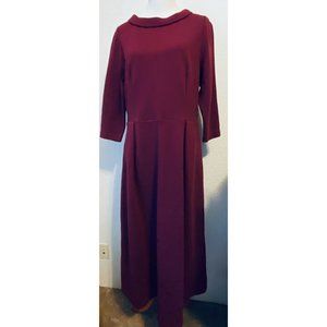 boden violet ottoman dress